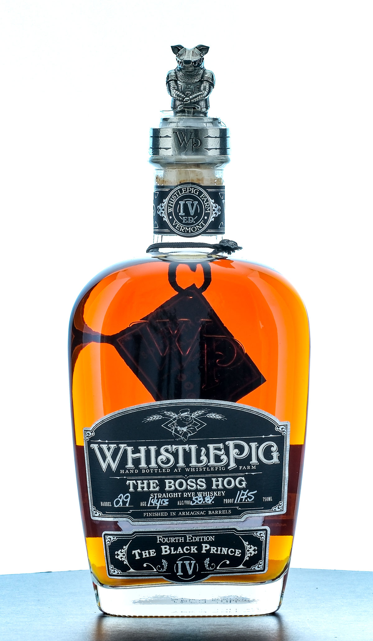 WhistlePig The Boss Hog Fourth Edition The Black Prince Straight Rye (2017)