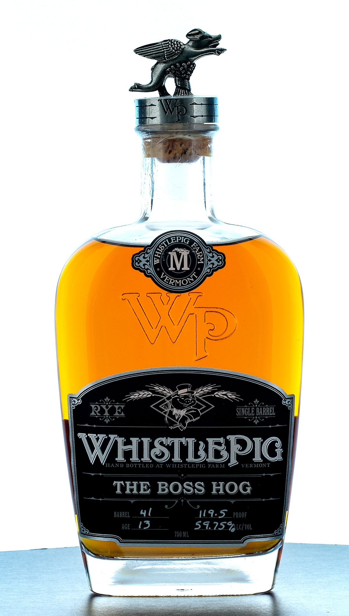 WhistlePig The Boss Hog II The Spirit Of Mortimer 13 Year Single Barrel Straight Rye (2014)
