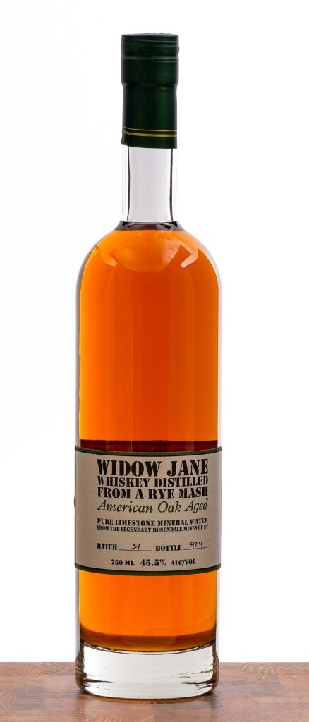 Widow Jane Whiskey Distilled From a Rye Mash