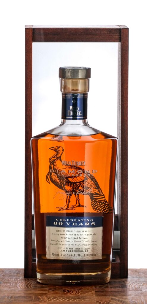 Wild Turkey 'Diamond Anniversary' Jimmy Russell Straight Bourbon Whiskey 2014
