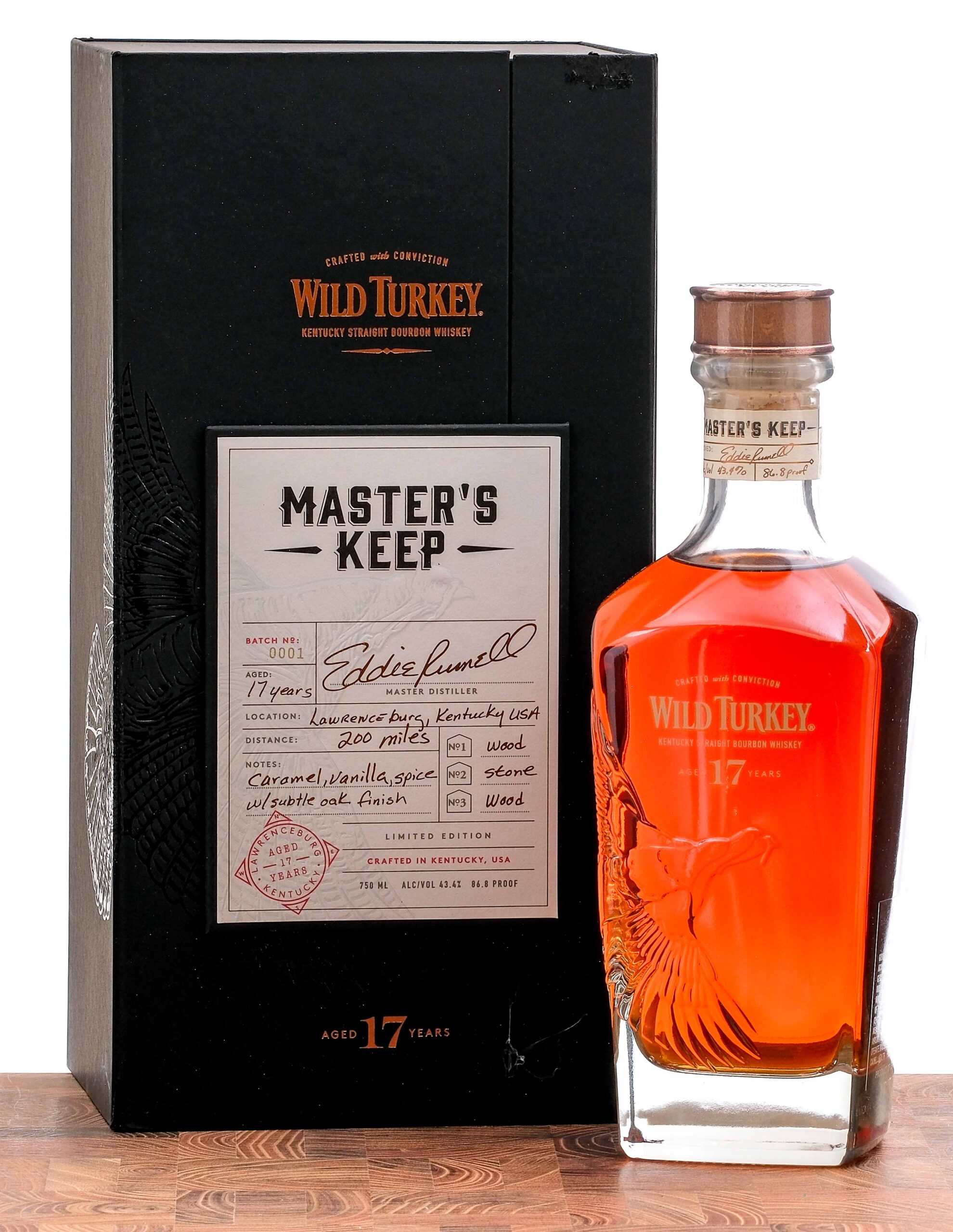 Wild Turkey Master's Keep 17 Year KY Straight Bourbon 2015