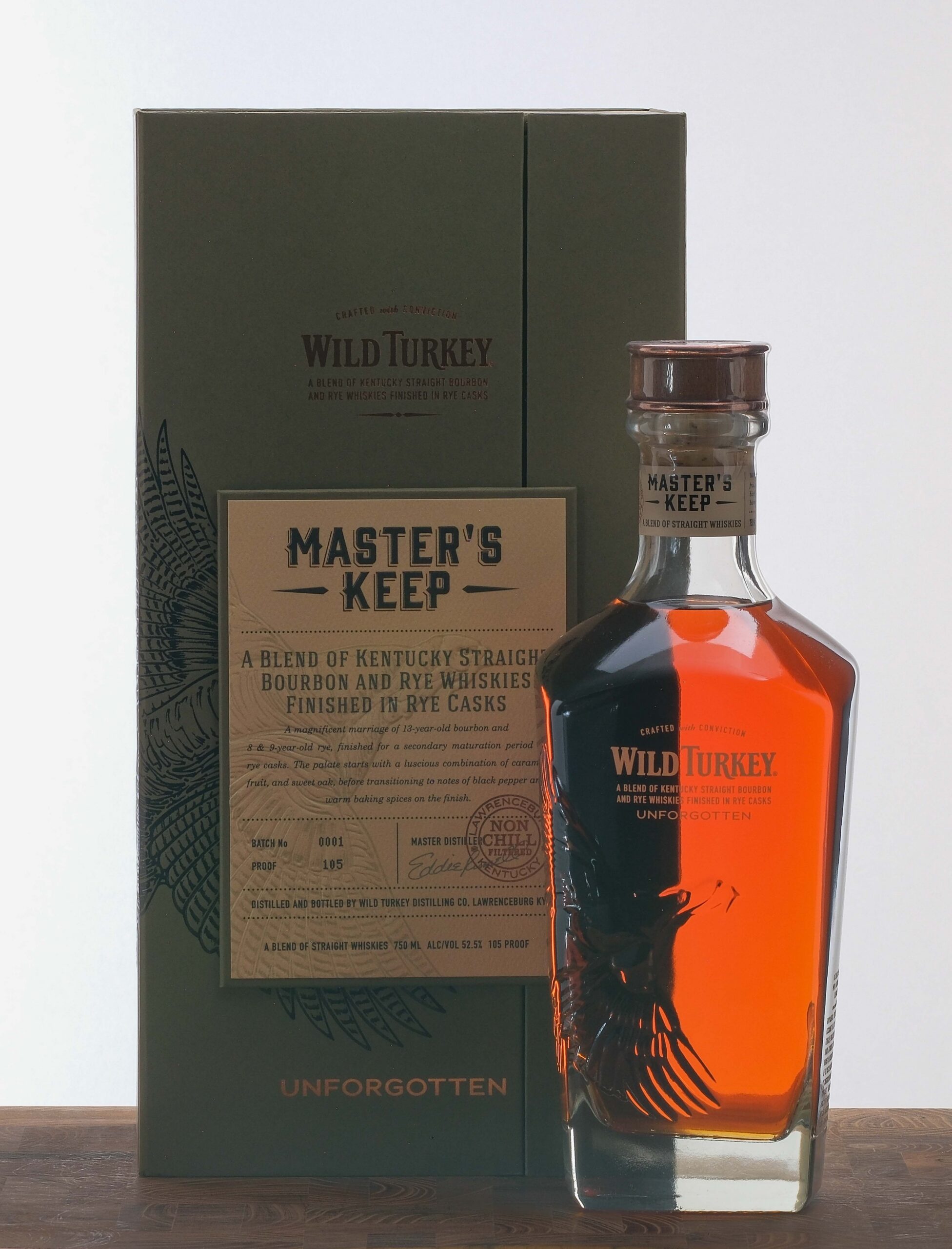 Wild Turkey Master's Keep "Unforgotten" KY Straight Bourbon and Rye Blend