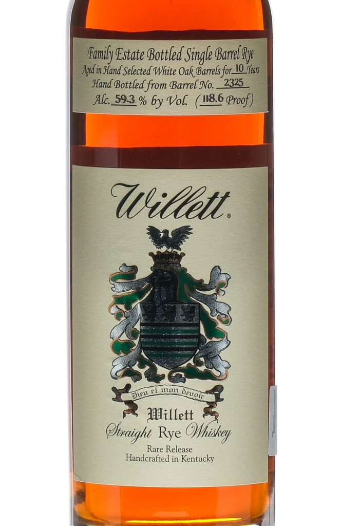 Willett 10yr NHLC Single Barrel Rye 2023