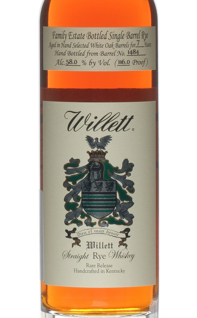 Willett 7yr old Straight Rye Whiskey 2023