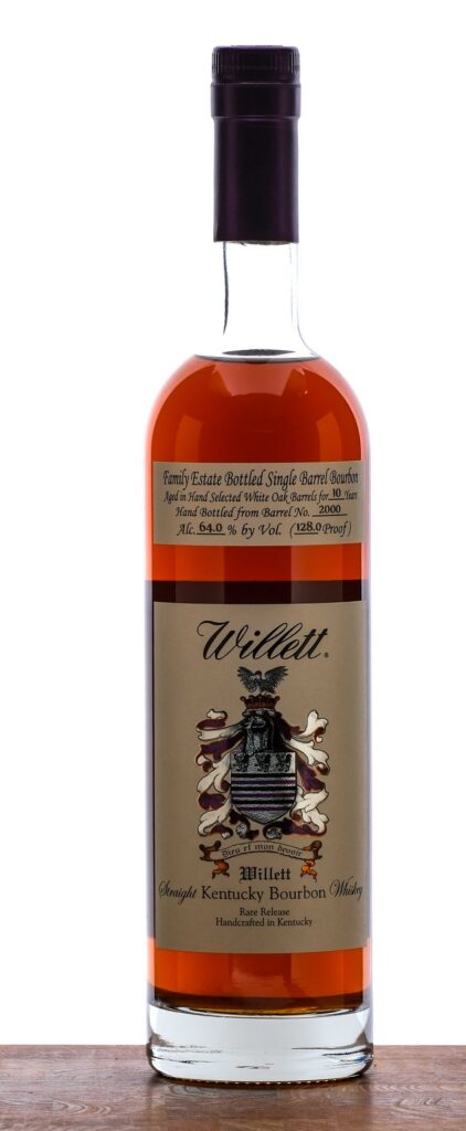 Willett Rare Release Family Estate Bottled 10 Yr Single Bbl Straight Bourbon