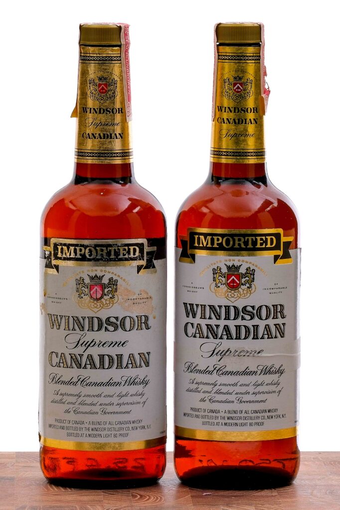 Windsor Supreme Blended Canadian Whiskey Group (2 Bottles)