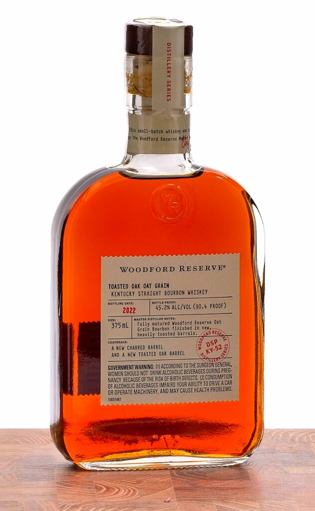 Woodford Reserve Distillery Series Toasted Oat Straight Bourbon 2022