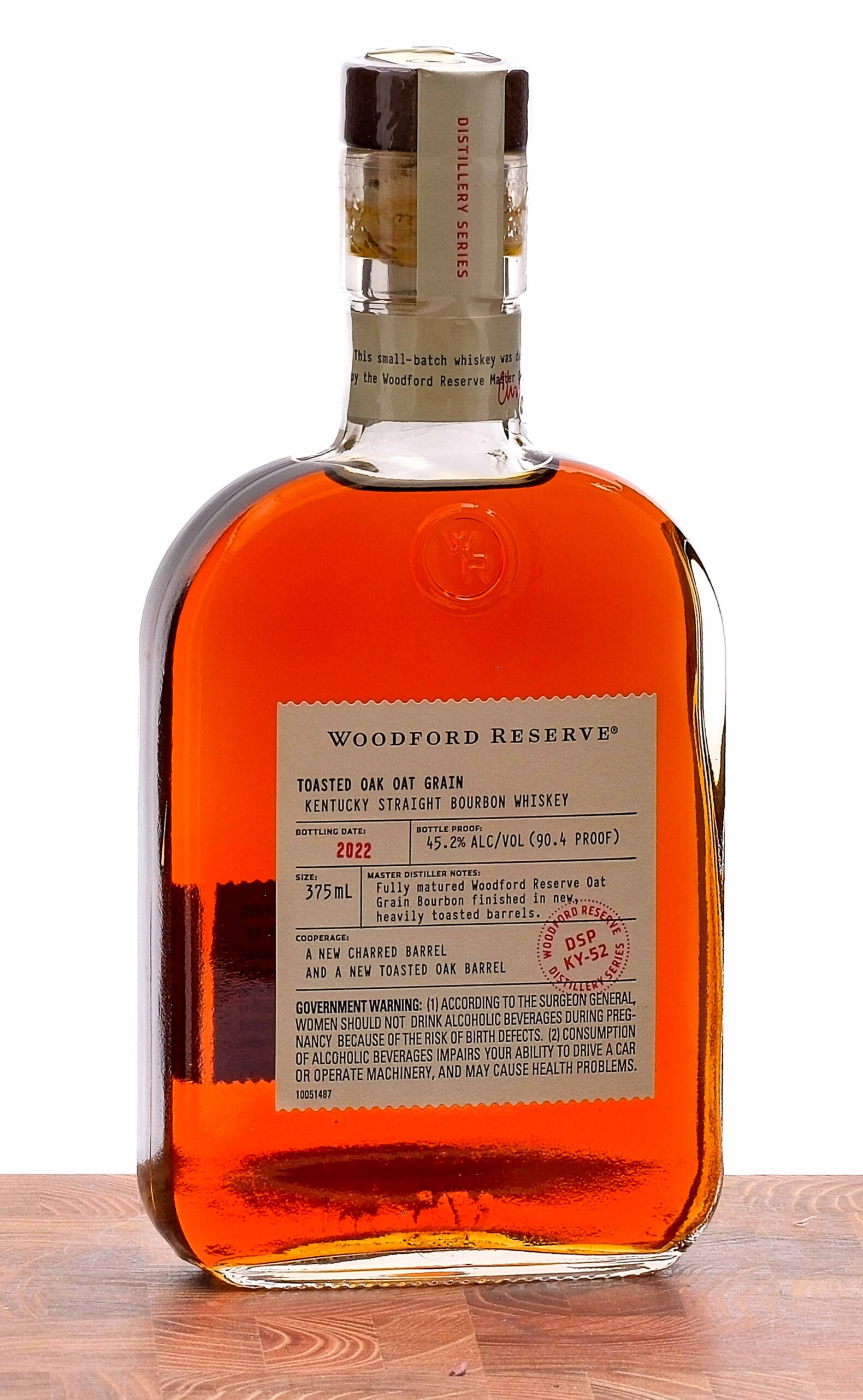 Woodford Reserve Distillery Series Toasted Oat Straight Bourbon 2022