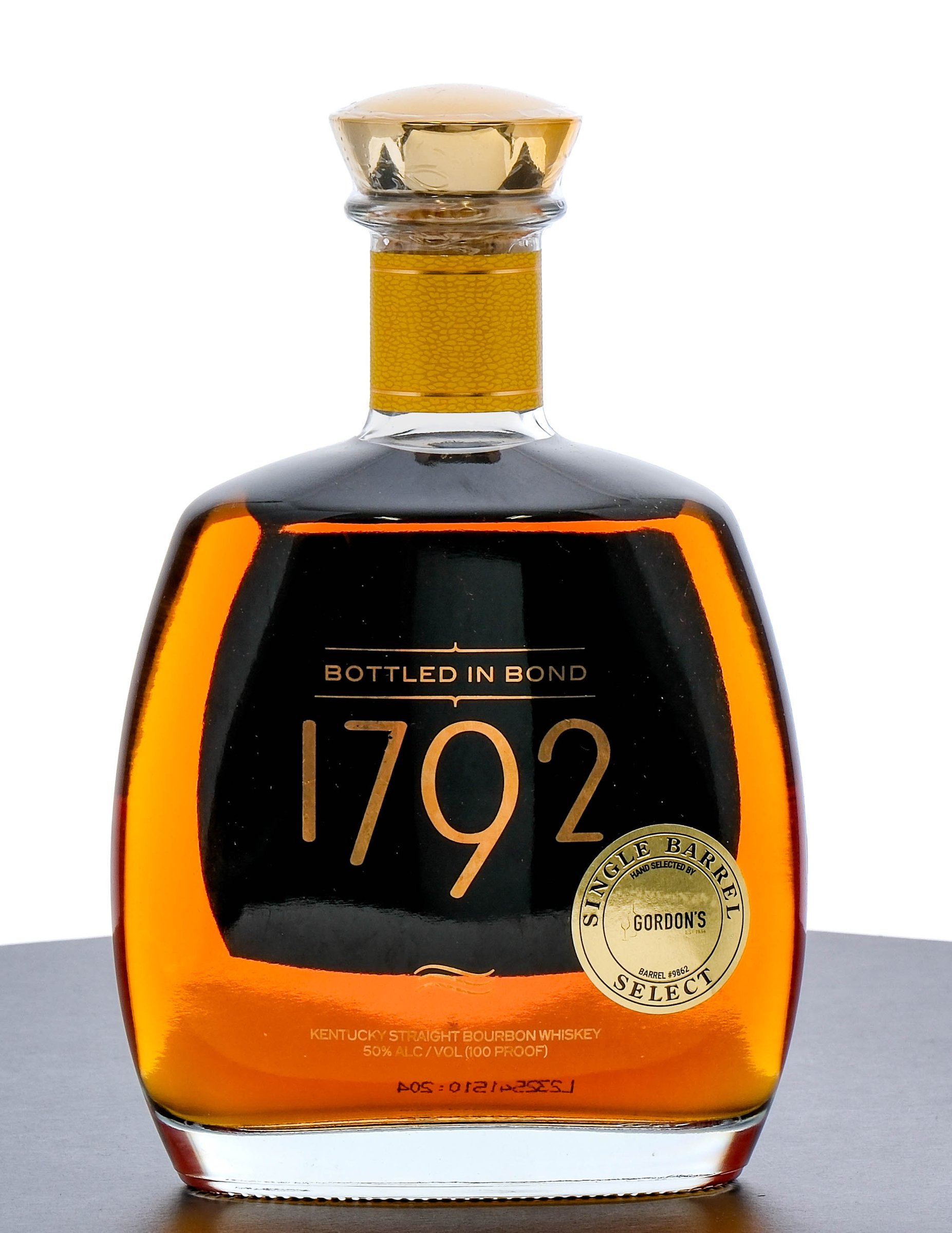 1792 Bottled in Bond Single Barrel Select KY Straight Bourbon 2023