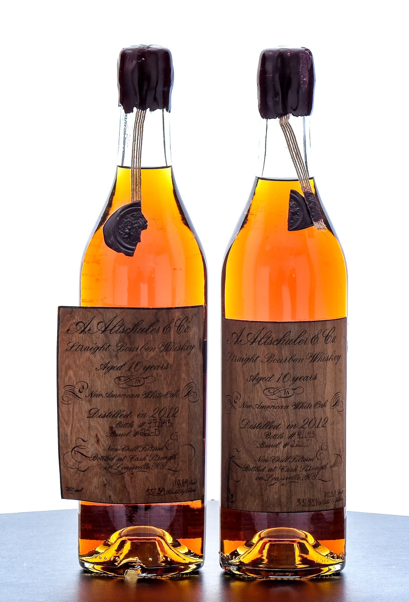 A. Altschuler & Co. 10 Year Straight Bourbon 2022 Group (2 Bottles)