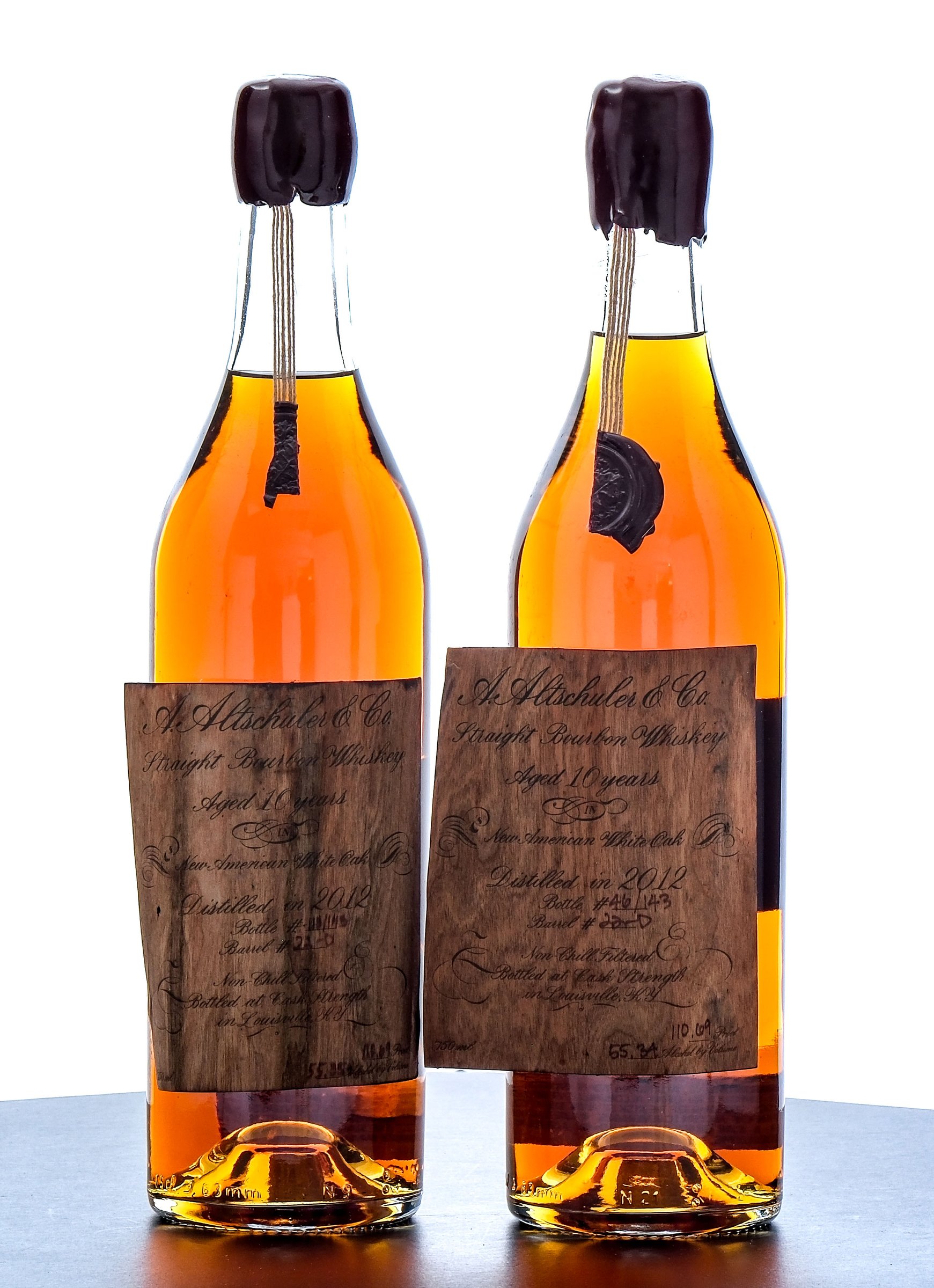 A. Altschuler & Co. 10 Year Straight Bourbon 2022 Group (2 Bottles)