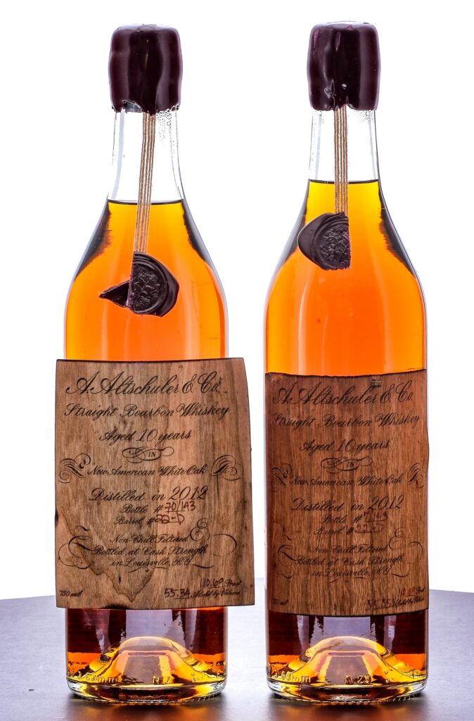 A. Altschuler & Co. 10 Year Straight Bourbon 2022 Group (2 Bottles)