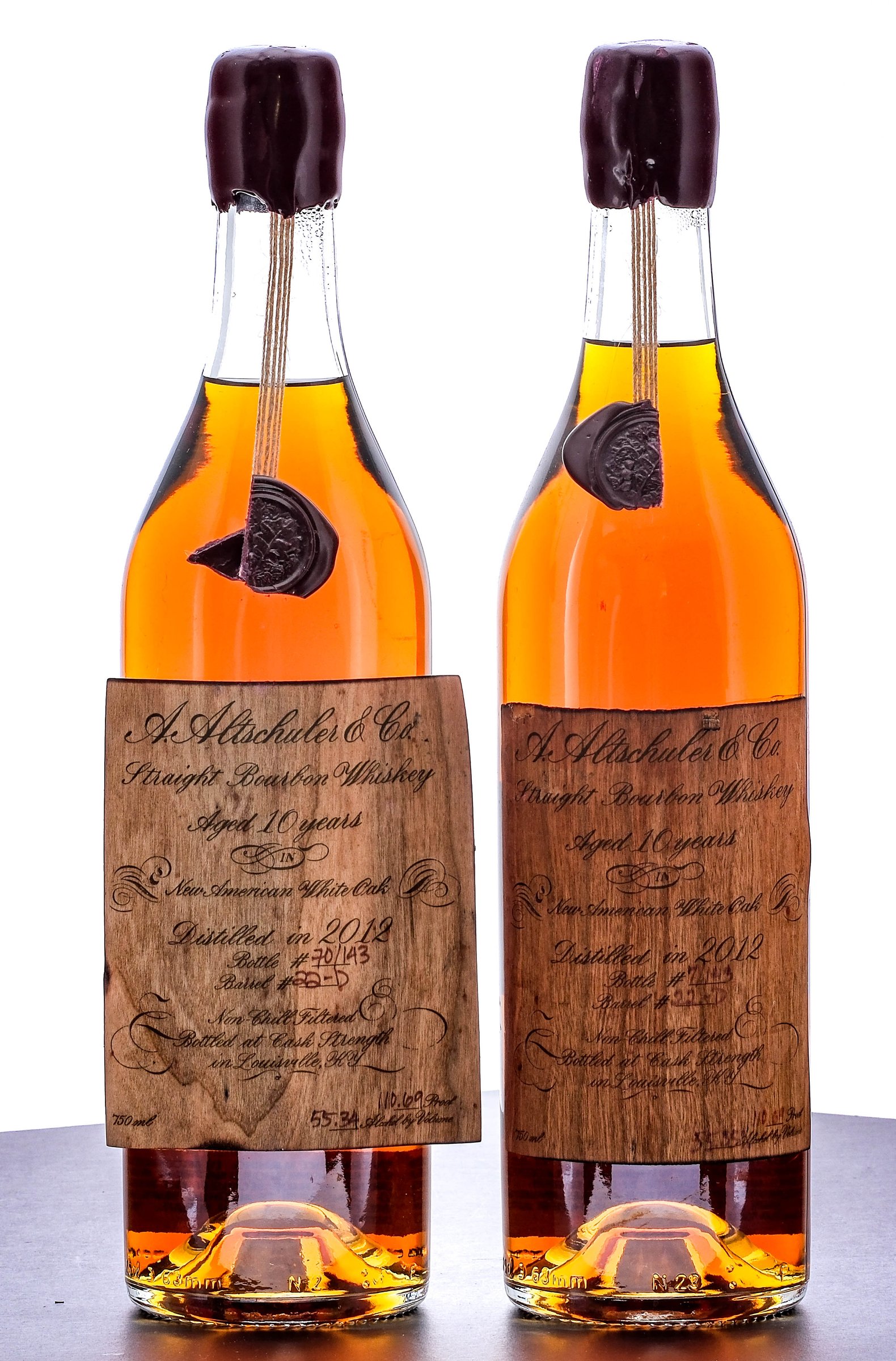 A. Altschuler & Co. 10 Year Straight Bourbon 2022 Group (2 Bottles)
