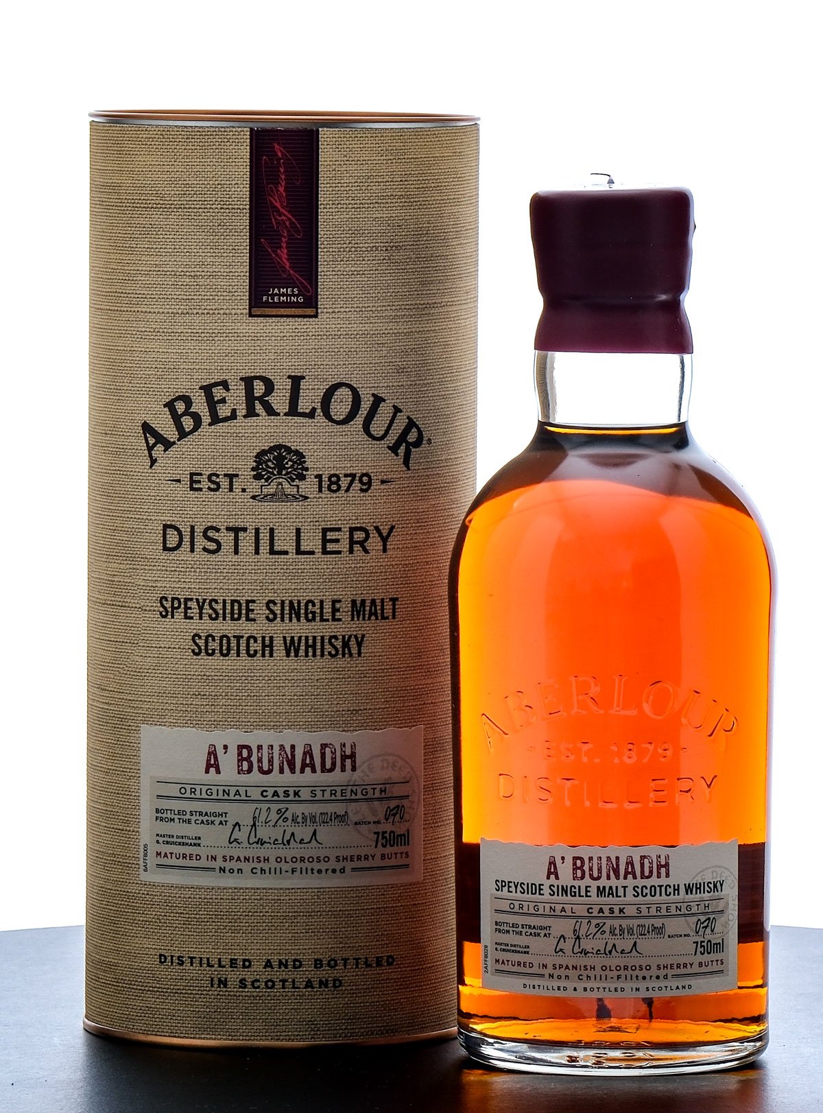 Aberlour ABunadh Cask Strength  Speyside Single Malt Scotch