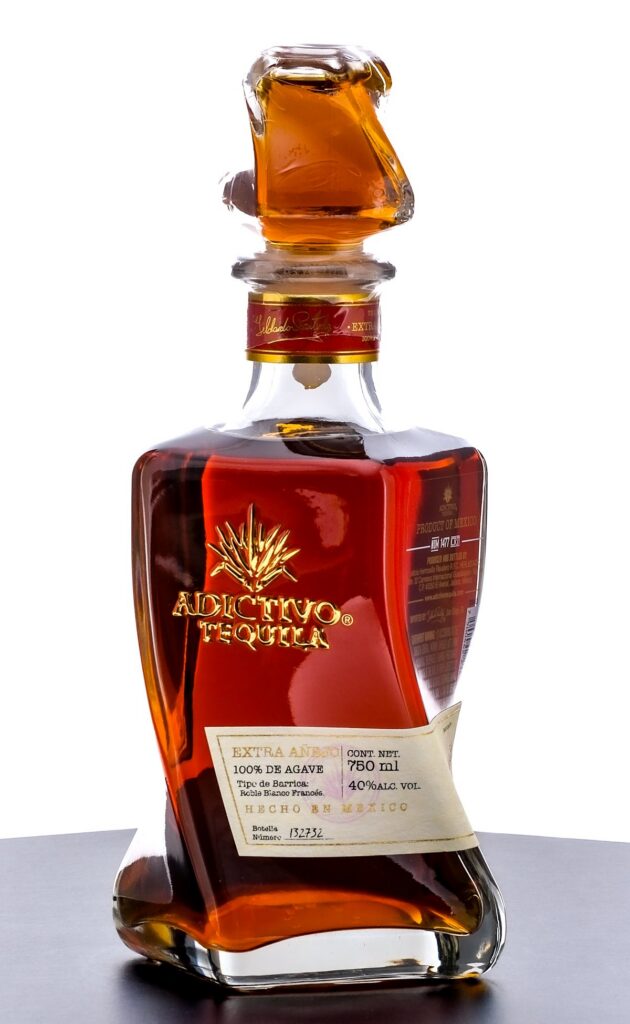 Adictivo Extra Anejo Tequila.