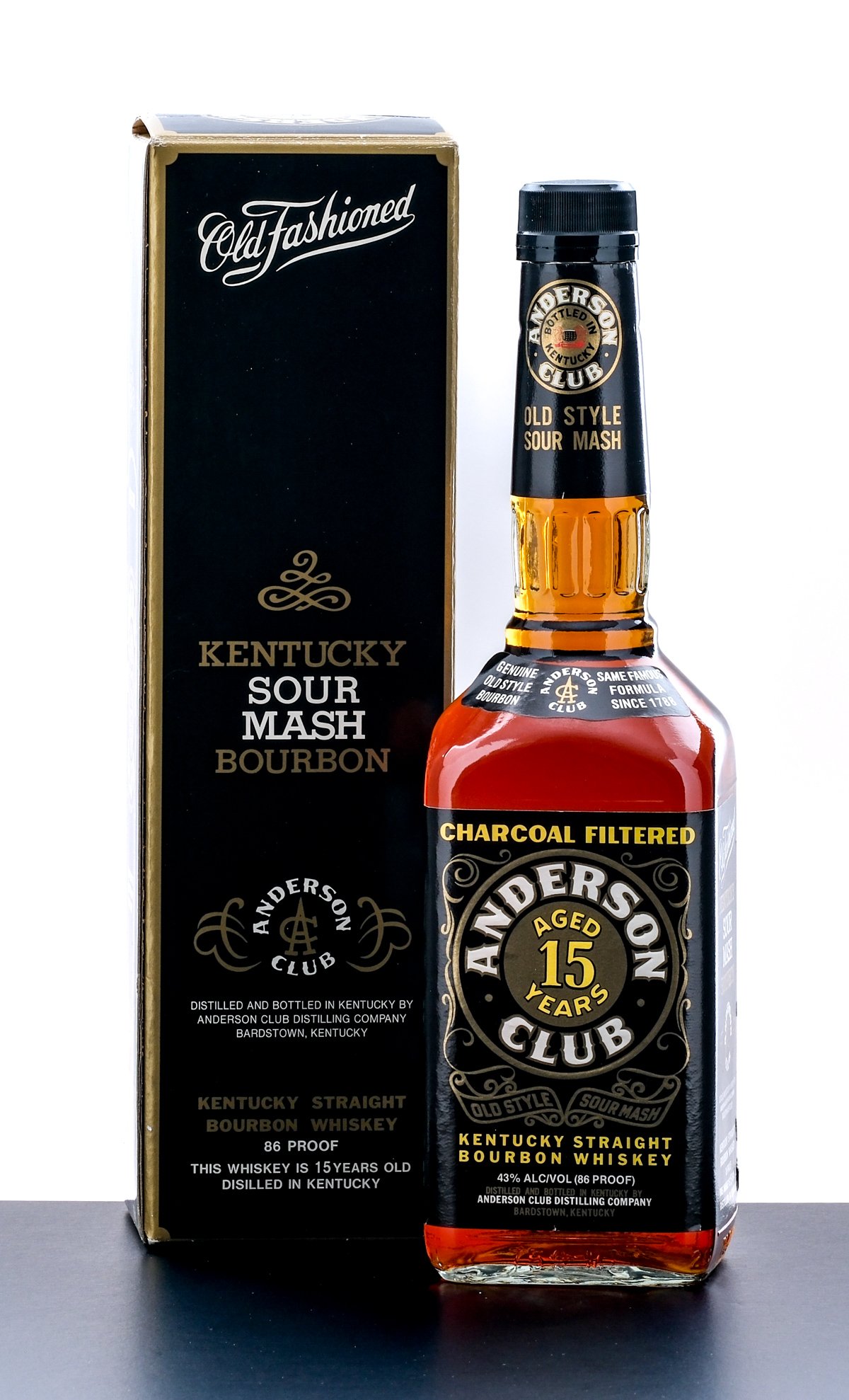 Anderson Club Kentucky Straight Bourbon 15 Years