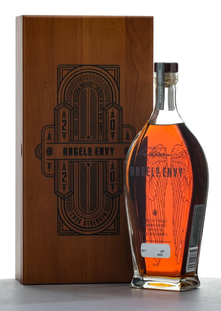 Angel's Envy Port Wine Barrel Finished Cask Strength Straight Bourbon 2020