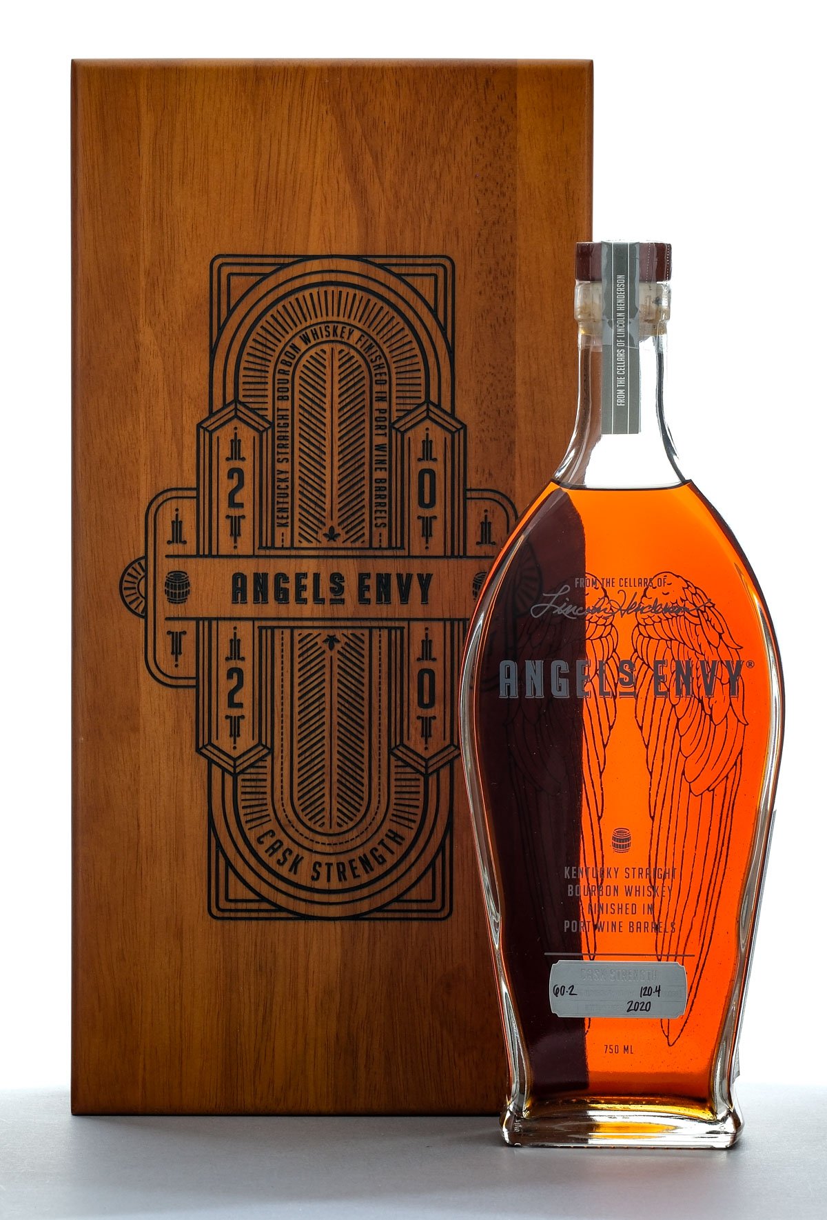 Angel's Envy Port Wine Barrel Finished Cask Strength Straight Bourbon 2020
