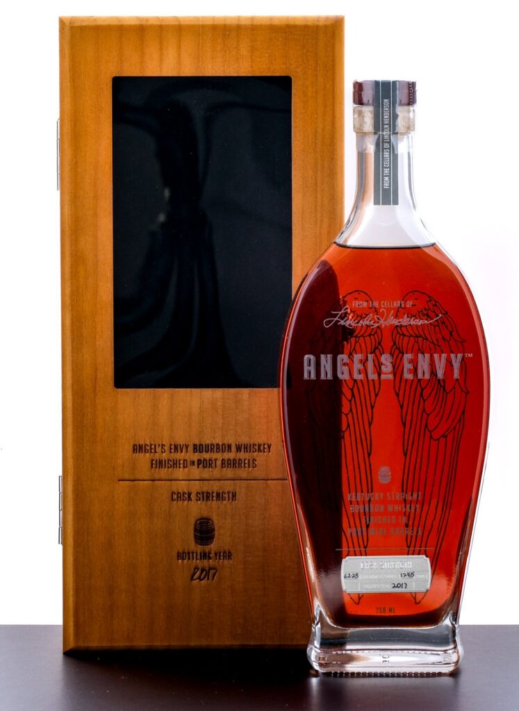 Angels Envy Cask Strength Bourbon Finished in Port Barrels 2017