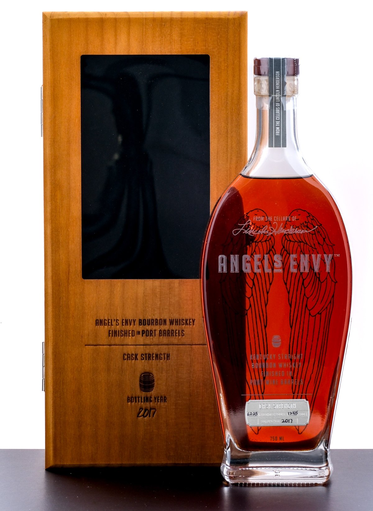 Angels Envy Cask Strength Bourbon Finished in Port Barrels 2017