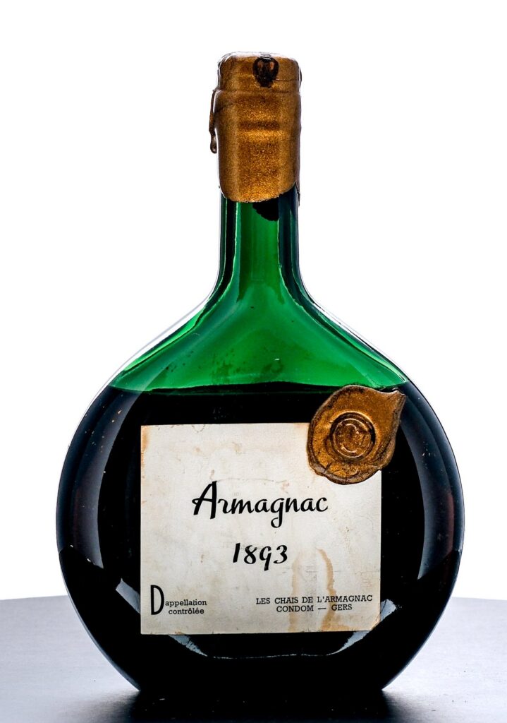 Armagnac 1893 Vintage Bottle