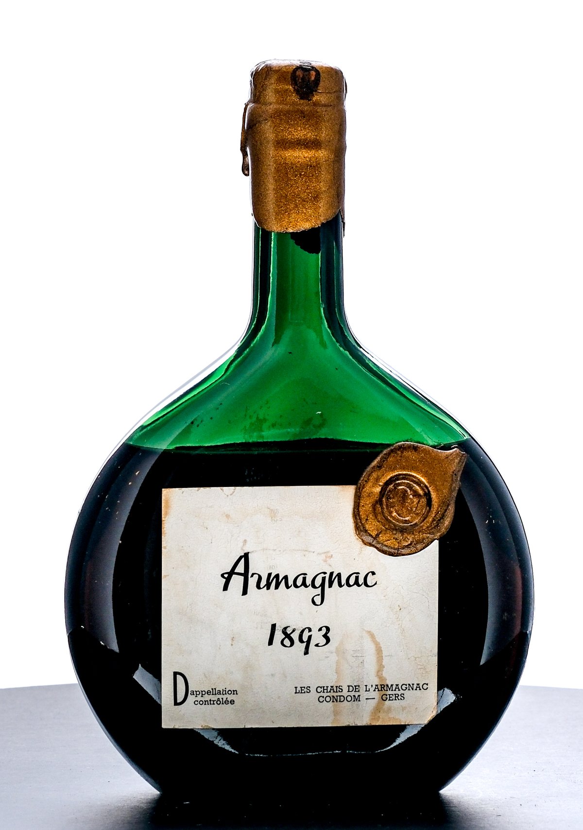 Armagnac 1893 Vintage Bottle