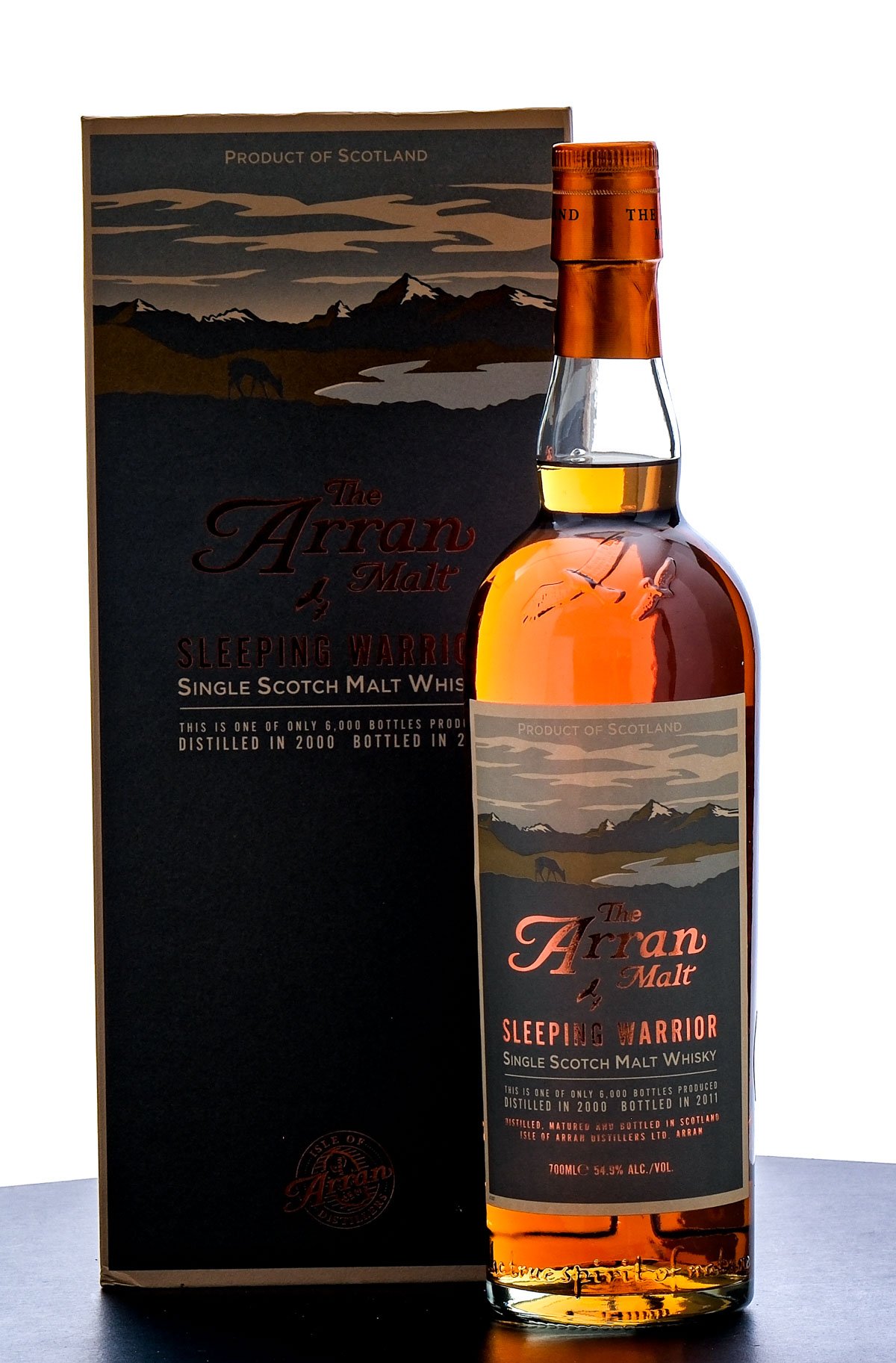 Arran Malt Sleeping Warrior Single Malt Scotch 2011