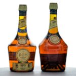 B and B Benedictine Liqueur Vintage Bottle Group (2 Bottles)