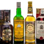 Ballantine's/Chivas Regal/Cutty Sark/King William IV Blended Scotch Whiskey Group (4 Bottles)