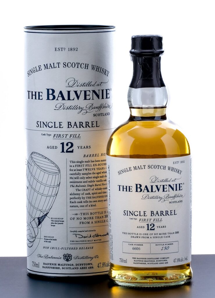 Balvenie 12 Year Single Barrel First Fill Single Malt Scotch