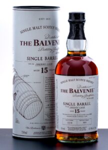 Balvenie 15 Year Single Barrel Sherry Cask Single Malt Scotch
