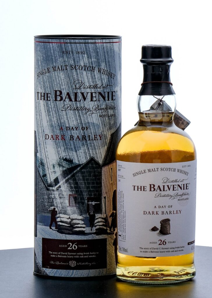 Balvenie 'A Day of Dark Barley' 26 Year Single Malt Scotch