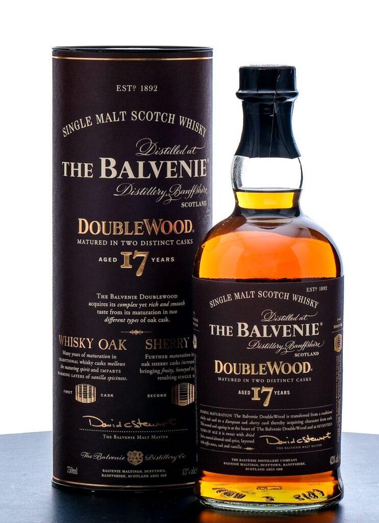 Balvenie Double Wood 17 Year Single Malt Scotch