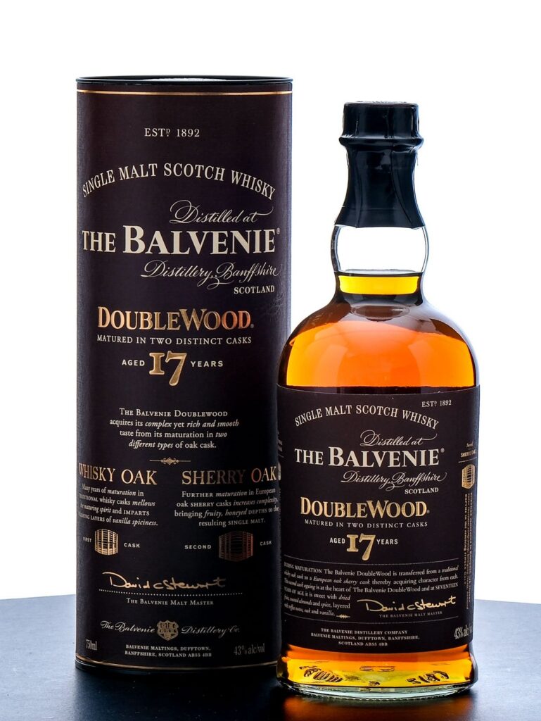 Balvenie Double Wood 17 Year Single Malt Scotch