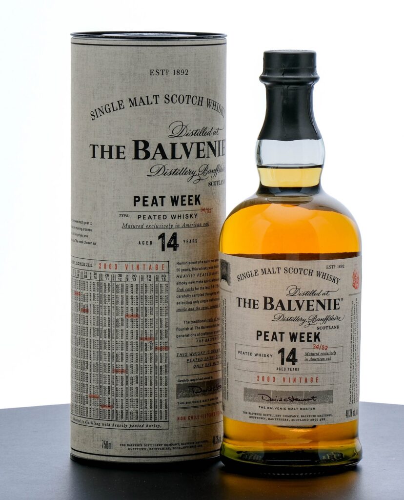 Balvenie 'Peat Week' 14 Year Single Malt Scotch 750ml