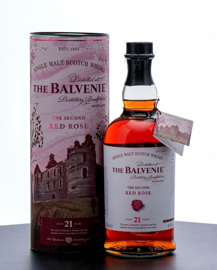 Balvenie 'The Second Red Rose' 21 Year Single Malt Scotch 70cl