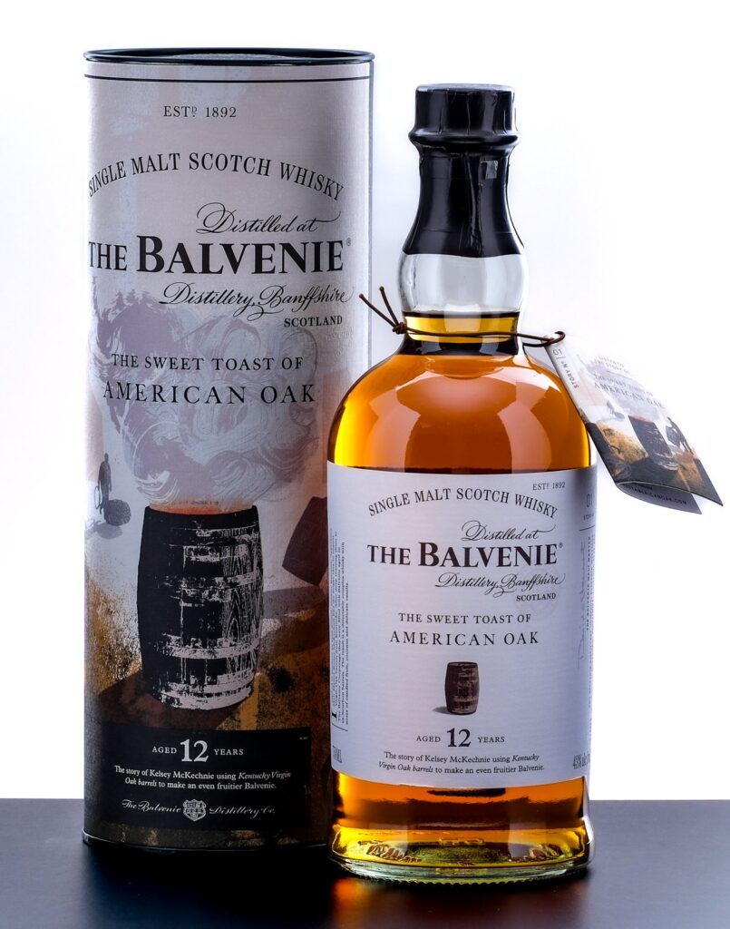 Balvenie The Sweet Toast of American Oak Story No. 1 12 Year Single Malt Scotch