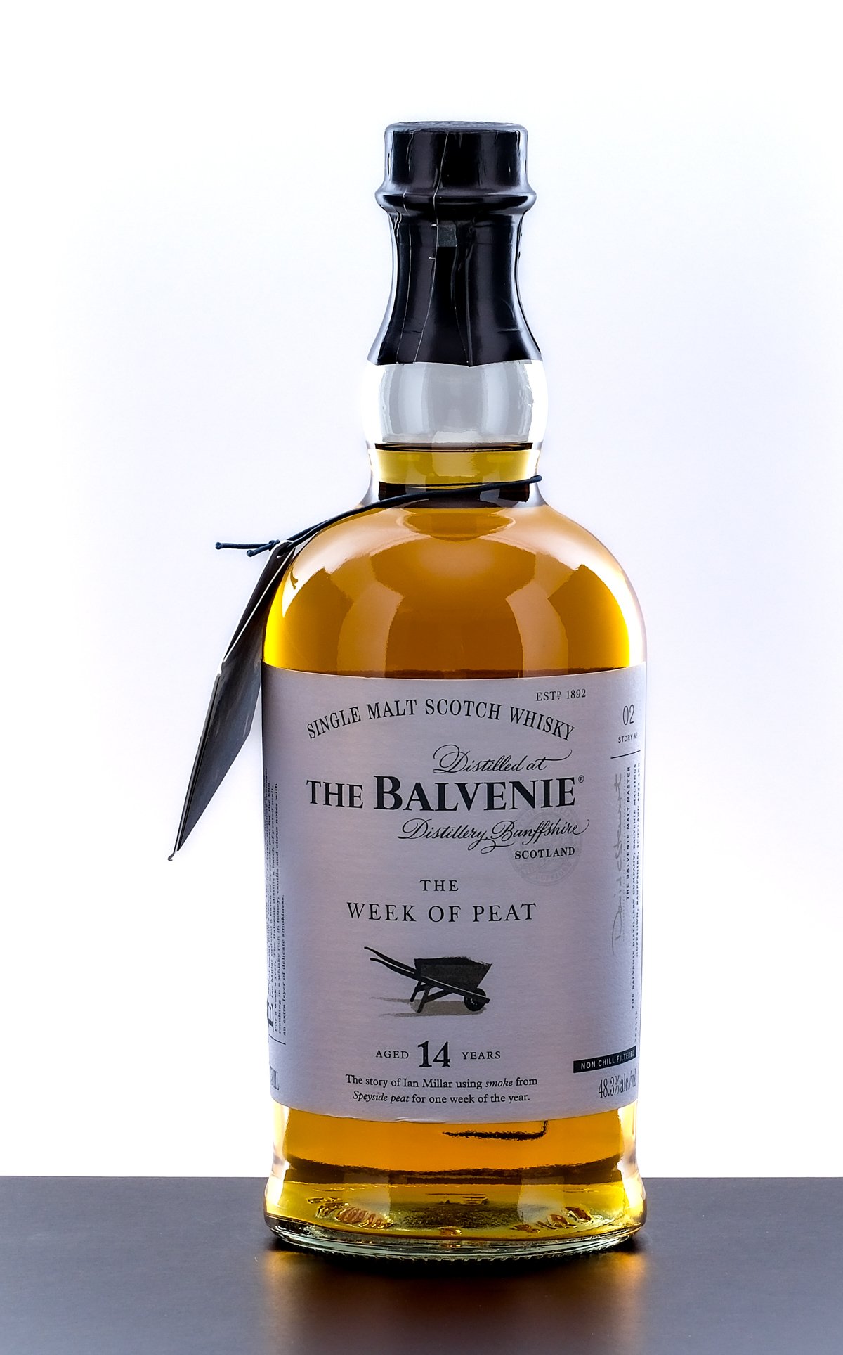 Balvenie The Week of Peat Story No. 2 14 Year Single Malt Scotch