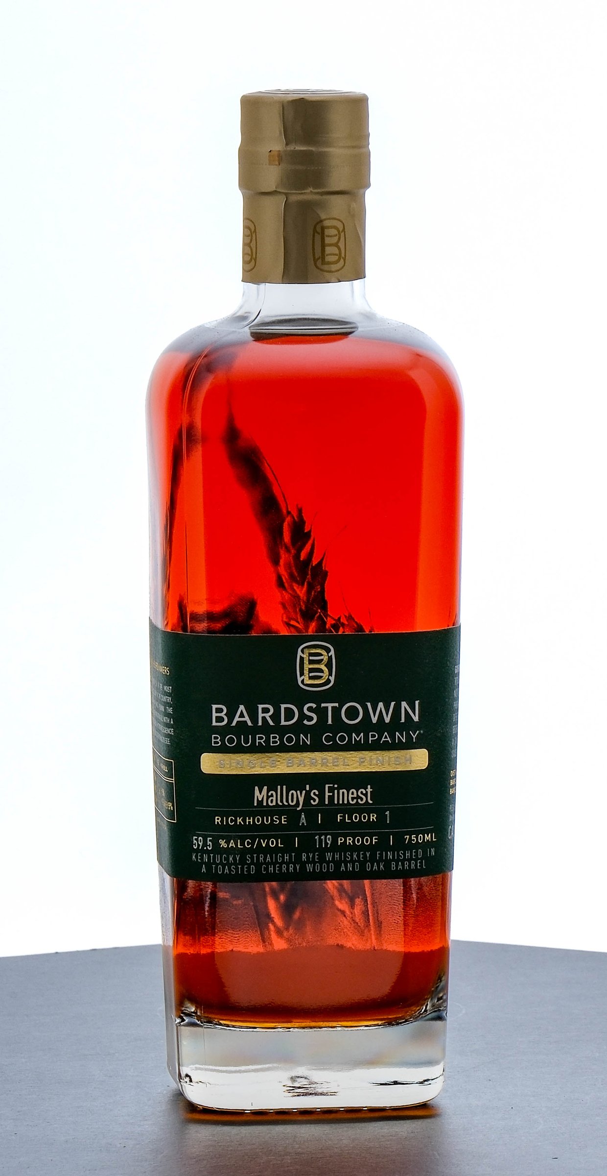 Bardstown 'Malloy's Finest' Single Barrel Finish KY Straight Rye