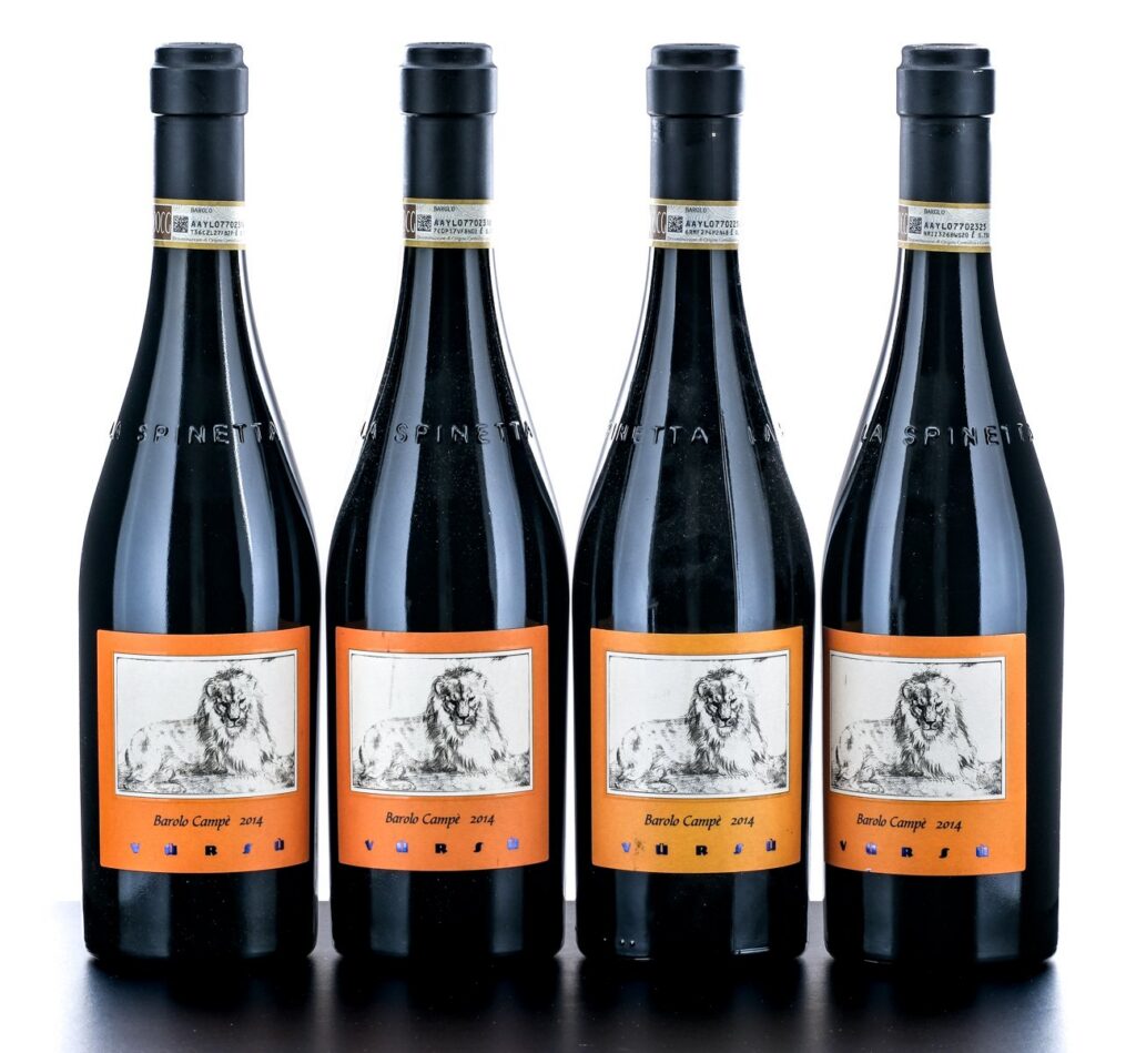 Barolo Campe La Spinetta Vursu Vignetto Campe 2014 Group (4 Bottles)