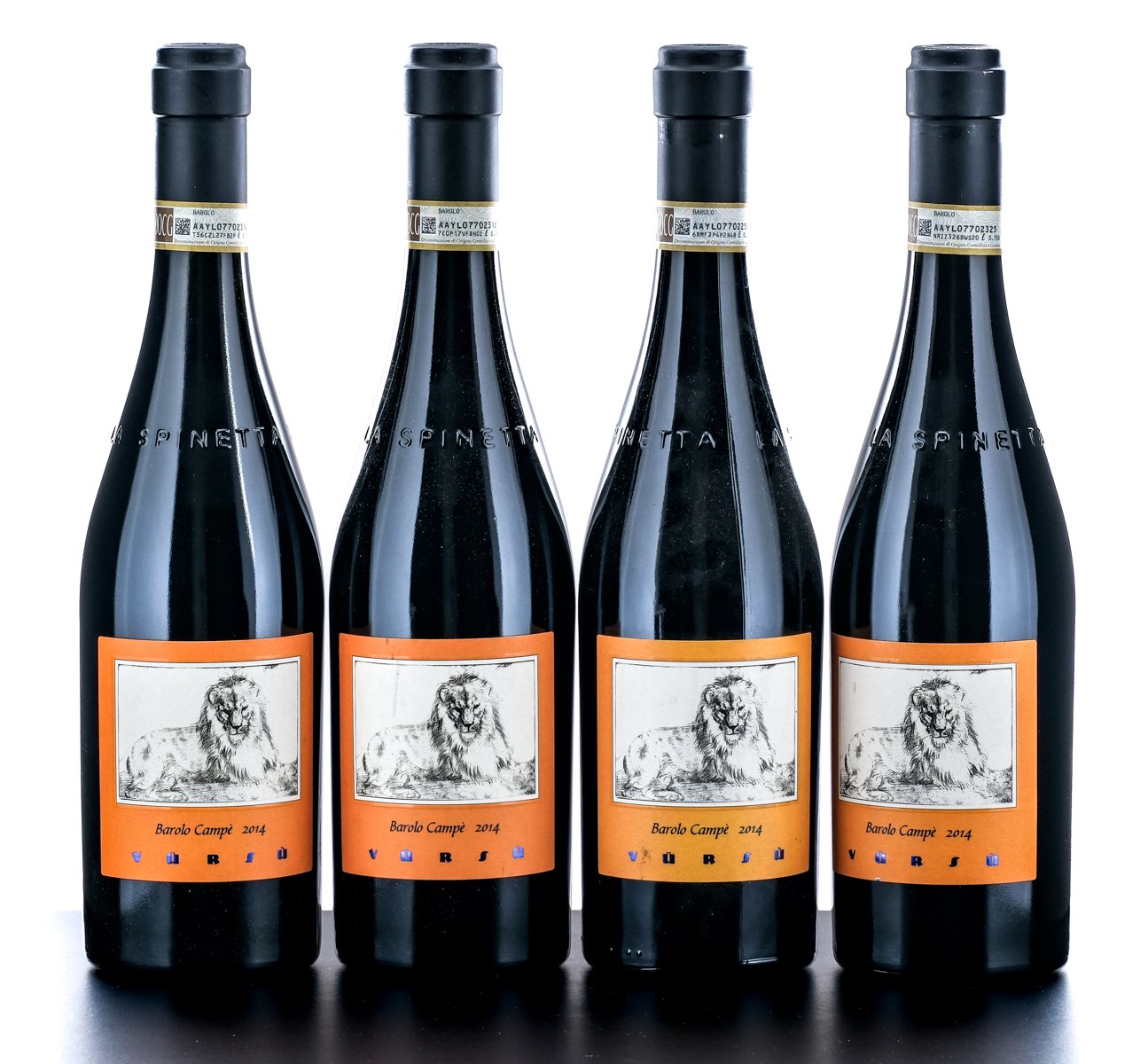Barolo Campe La Spinetta Vursu Vignetto Campe 2014 Group (4 Bottles)