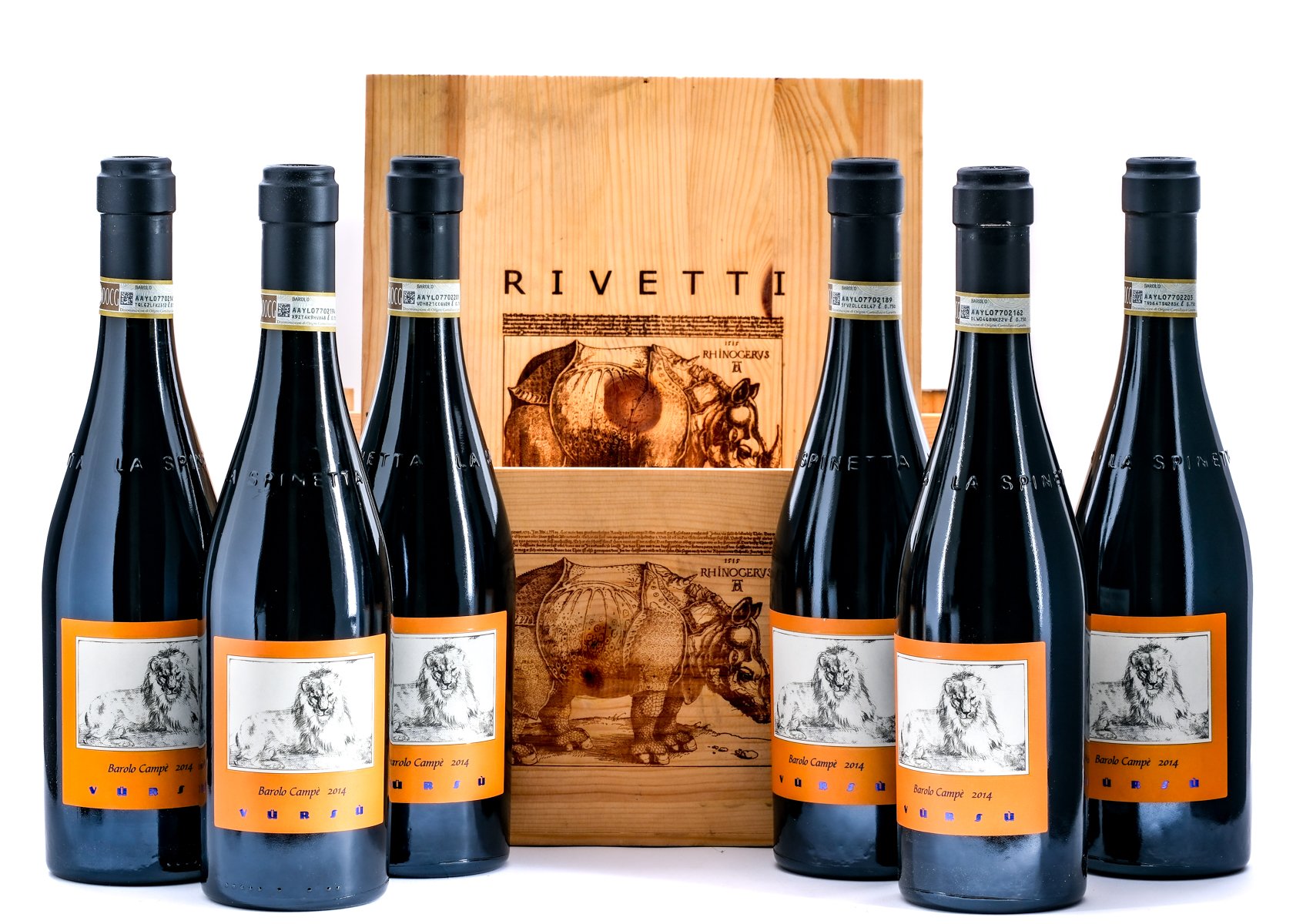 Barolo La Spinetta Vursu Vigneto Campe 2014 (Case of 6 Bottles)