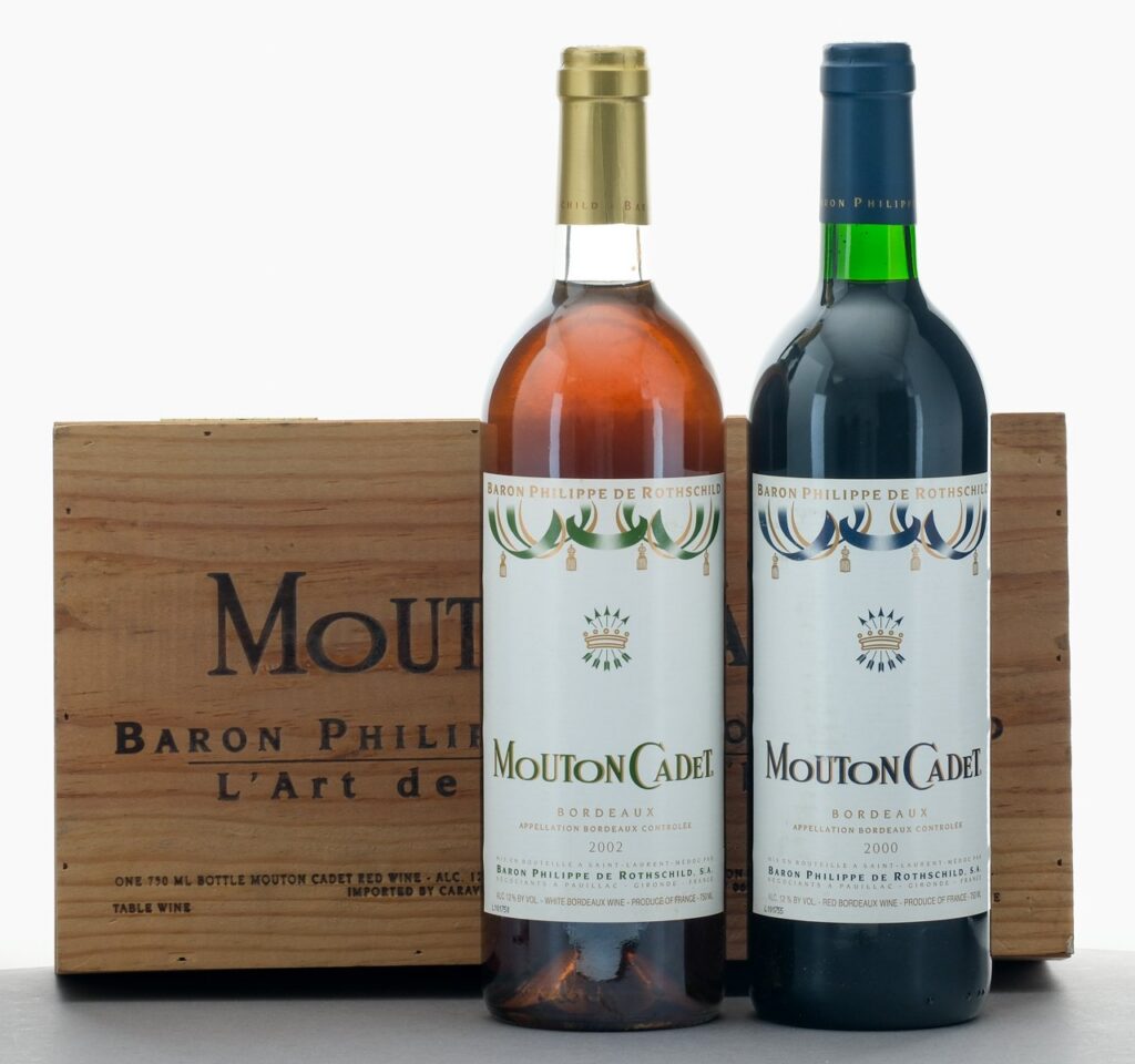 Baron Philippe de Rothschild Mouton Cadet Bordeaux L'Art de L'Assemblage Gift Set (2 Bottles)