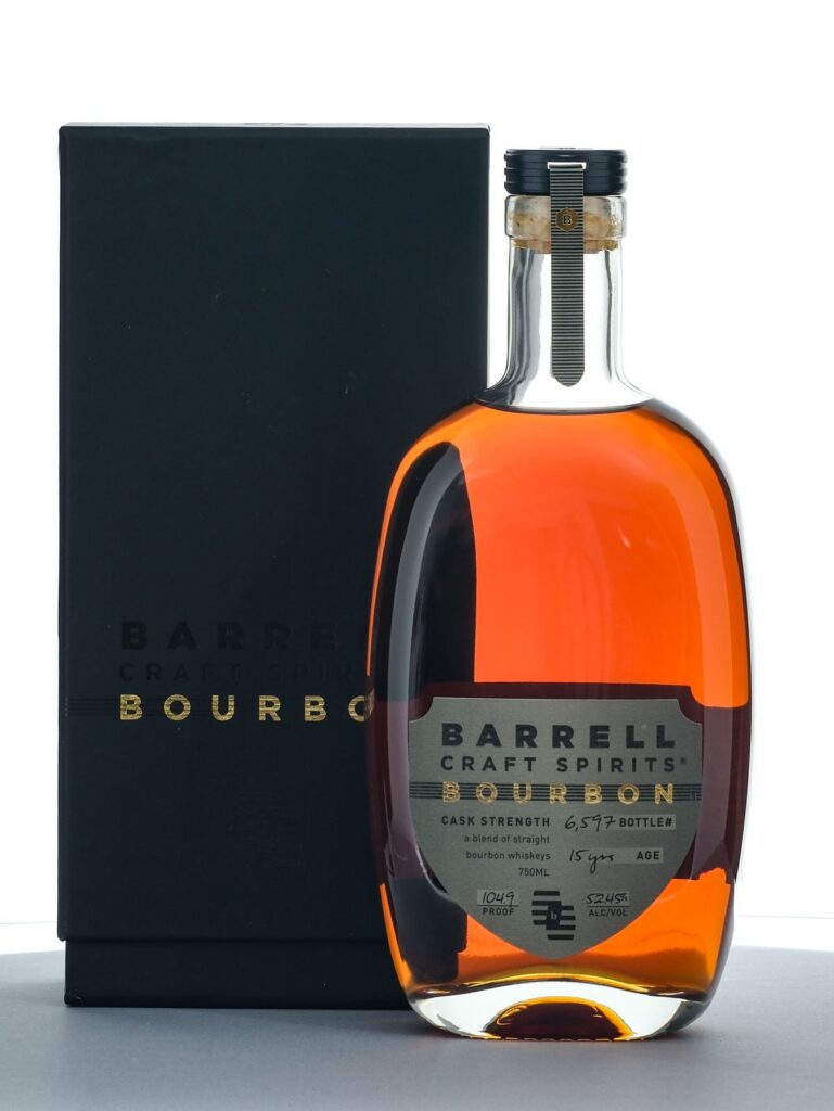 Barrell 15 Year Gray Label Limited & Rare Release 3 Cask Strength Straight Bourbon Blend