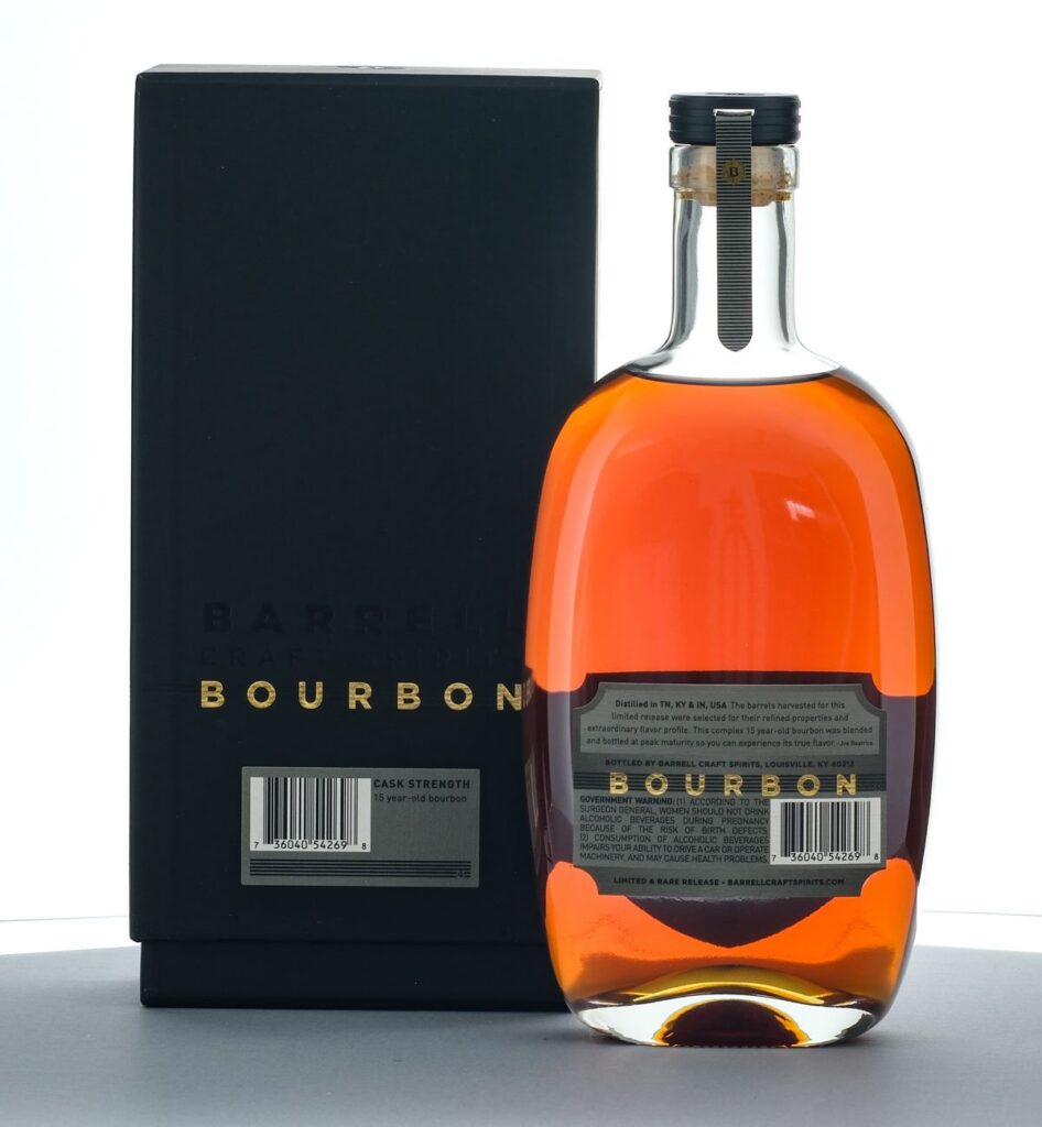 Barrell 15 Year Gray Label Limited & Rare Release 4 Cask Strength Straight Bourbon Blend