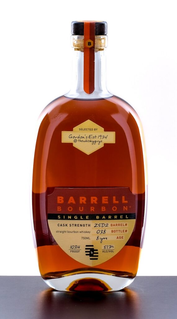 Barrell 8 Year Single Barrel Select Cask Strength Straight Bourbon