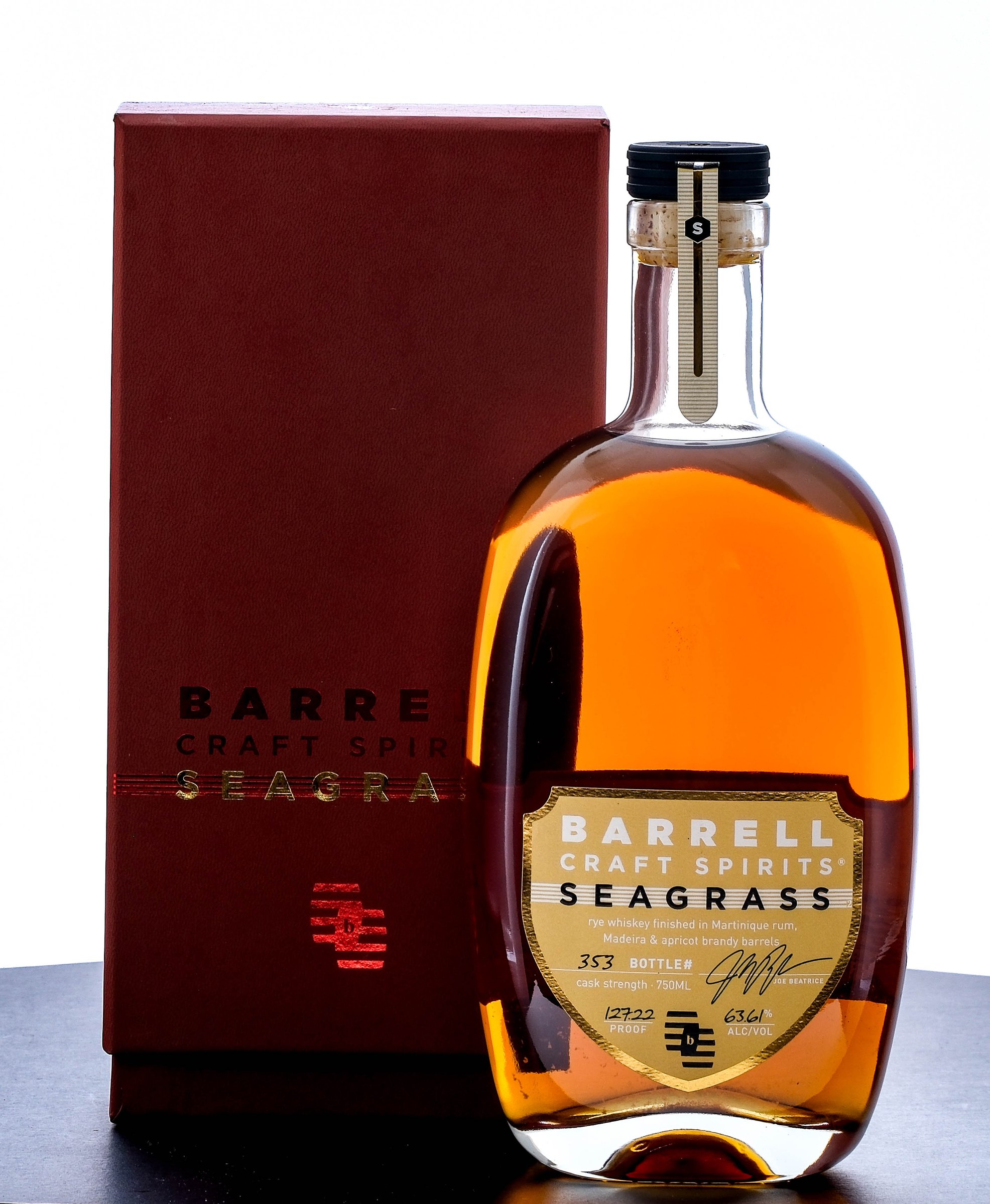Barrell Craft Spirits 20 Year Limited & Rare Release Seagrass Cask Strength Rye