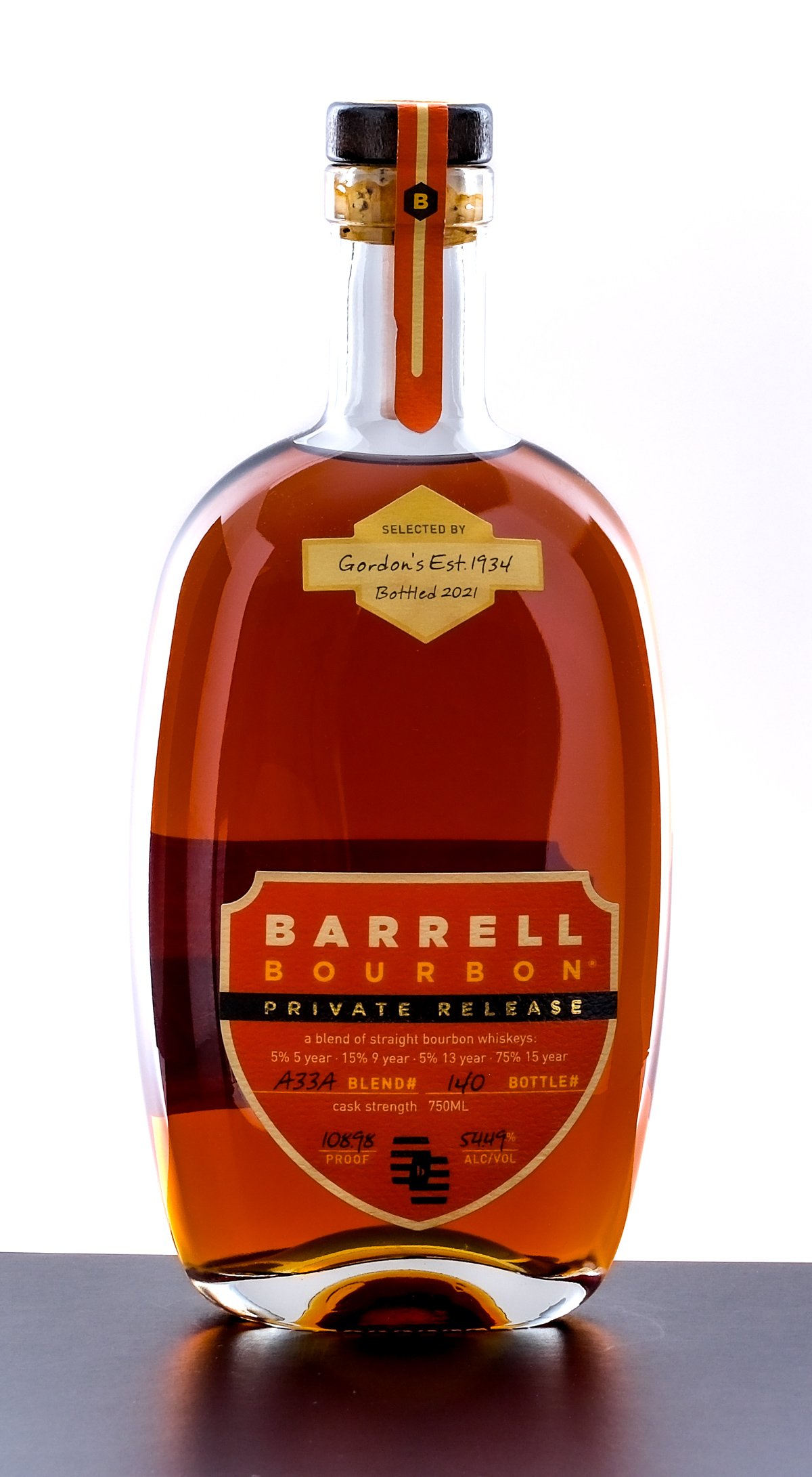 Barrell Private Release Cask Strength Straight Bourbon Blend 2021