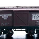 Beam 100 Months Bourbon Jersey & Western Railway "1890" Boxcar Decanter