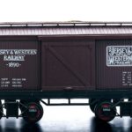 Beam 100 Months Bourbon Jersey & Western Railway "1890" Boxcar Decanter (photo 4)